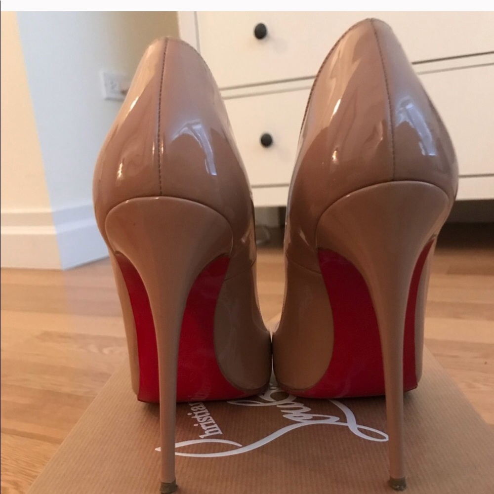 So kate Christian Louboutin 120 mm heel